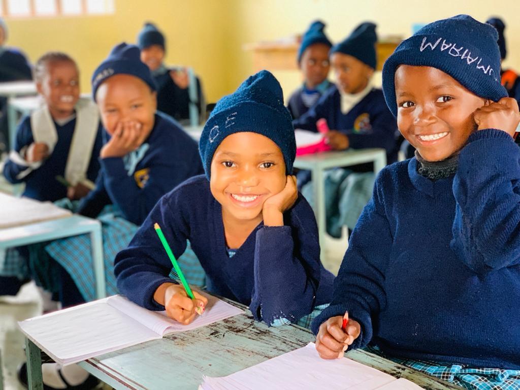 Students sponsored by Heart To Care Tanzania
