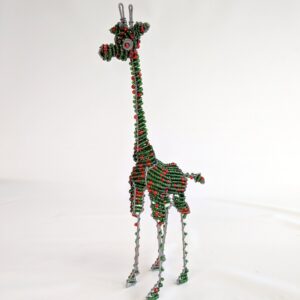 Giraffe - Green and Red