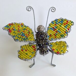 Butterfly - Yellow with brown body